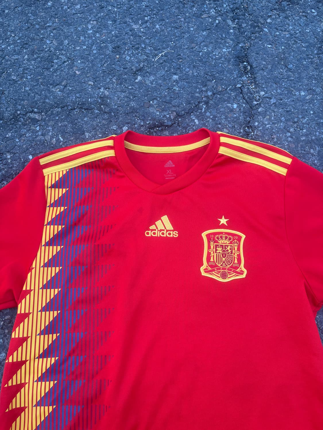 18-19 아디다스 스페인 국가대표 유니폼 XL 상품이미지3
