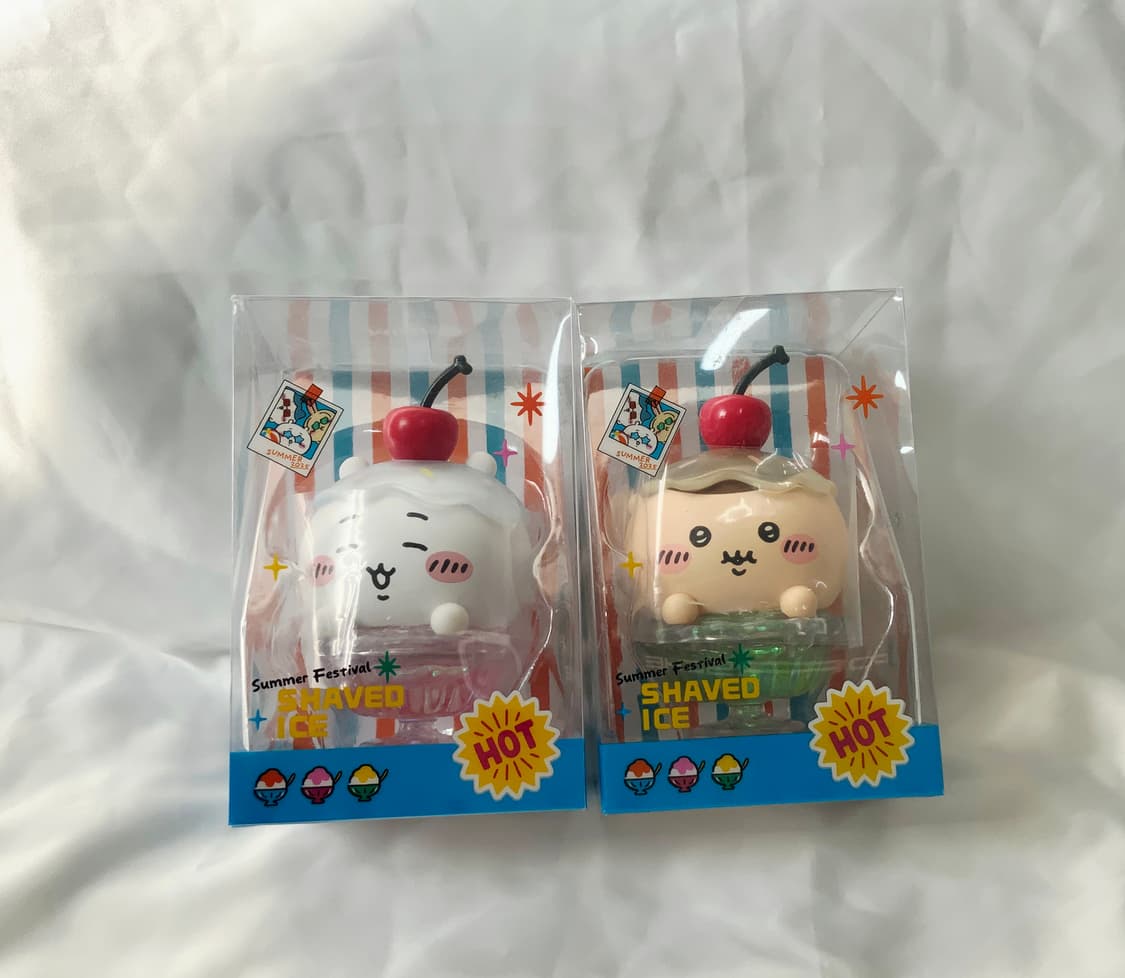 먼작귀 치이카와&쿠리만쥬 빙수 피규어 상품이미지1