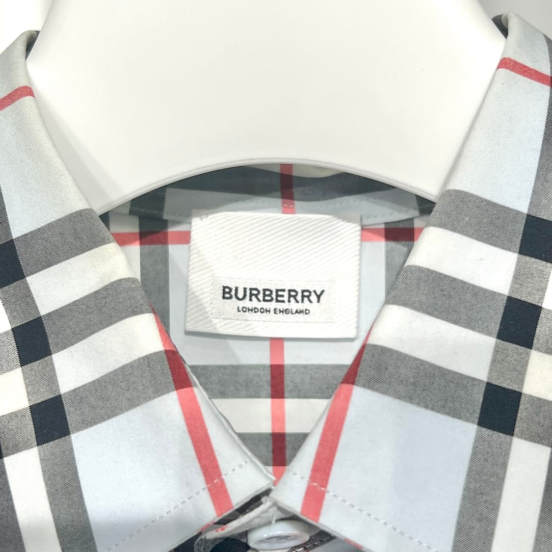 (S) 버버리 체크 셔츠 상품이미지3