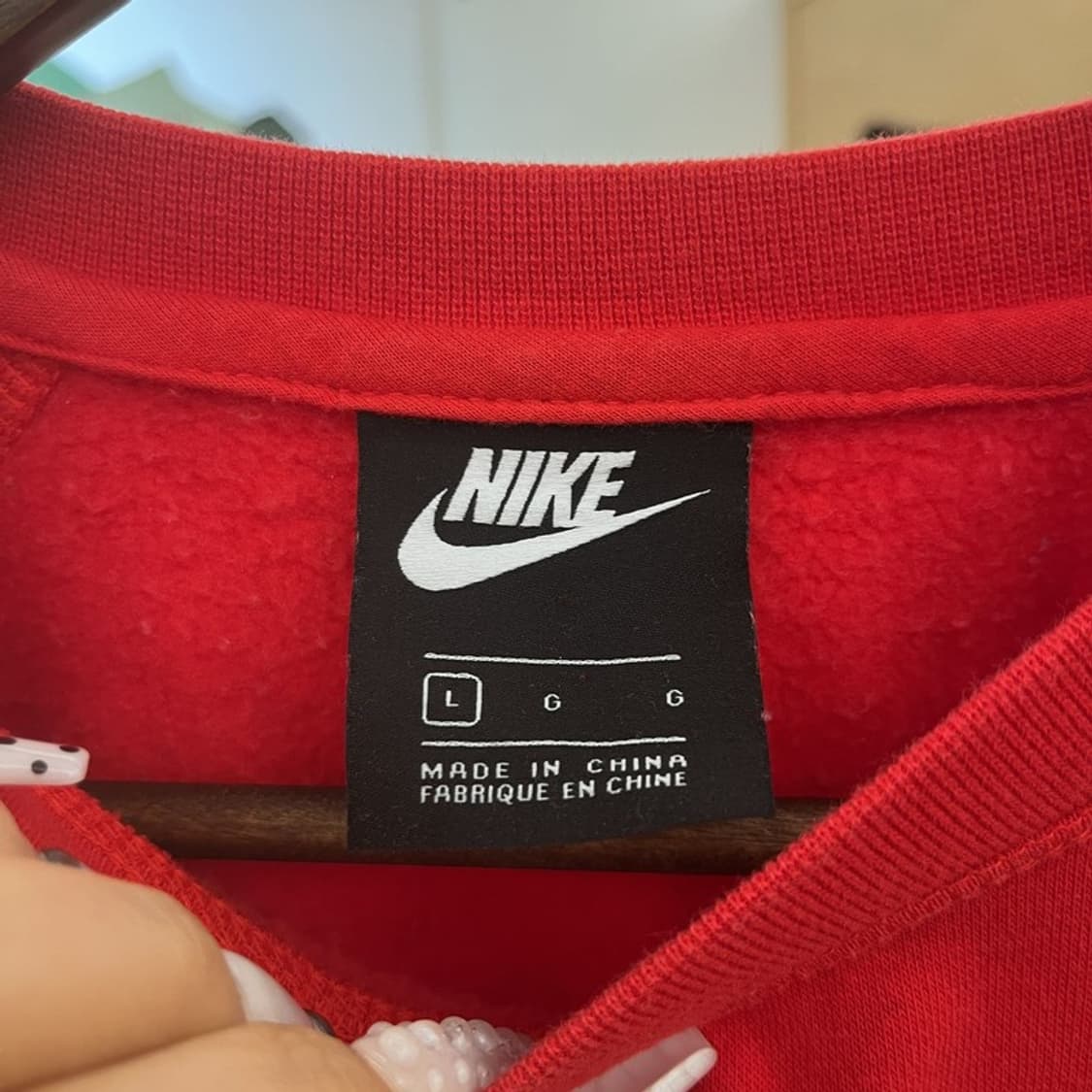 나이키 NSW 올드스쿨 스트릿 펑크 빅스우시 크롭 맨투맨 L C10853 상품이미지5