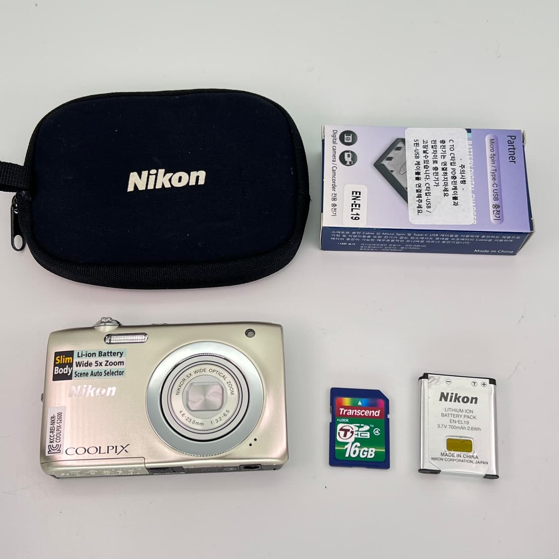 니콘 쿨픽스 Nikon COOLPIX S2600 샴페인골드 상품이미지10