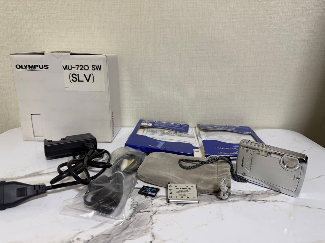 올림푸스 MU-720 SW 풀박스(민트급)방수카메라 상품이미지1