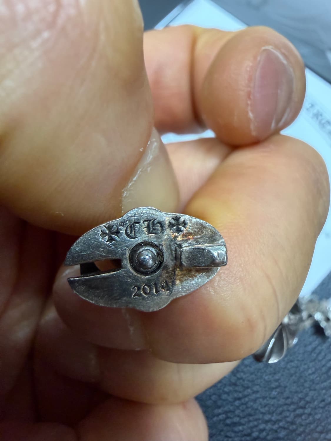 크롬하츠 정품 타이니 라지 팔찌 구하기 힘든 제품 팝니다.!!! 상품이미지6