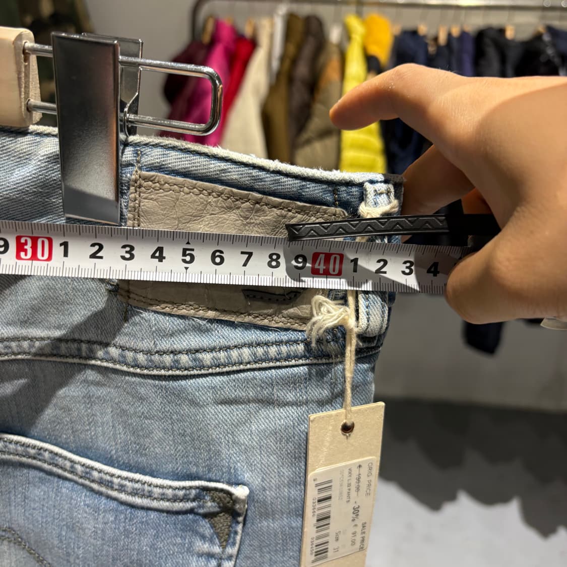 디젤 진 빅시 데님청팬츠 상품이미지6
