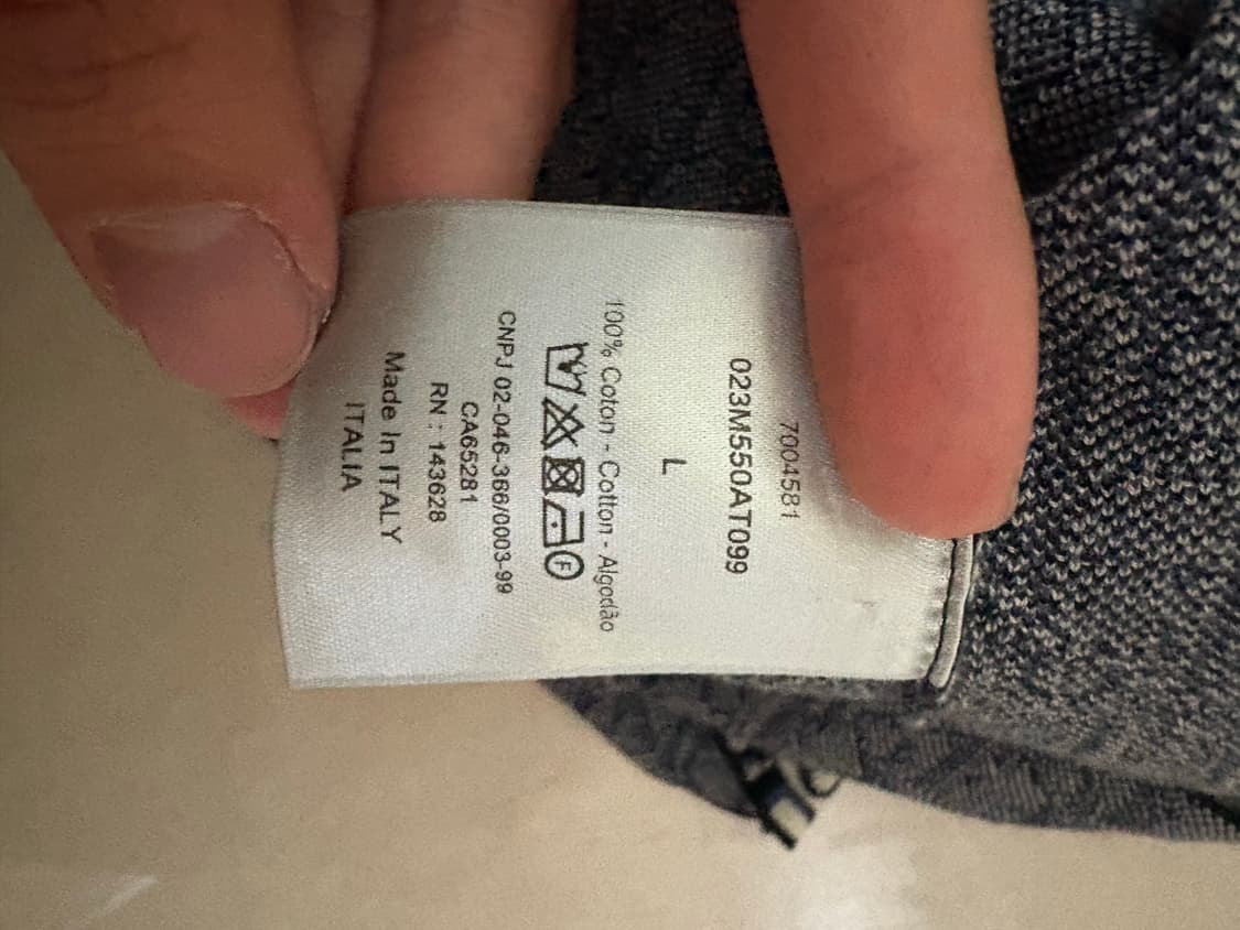 디올 오블리크 셔츠 L 상품이미지4