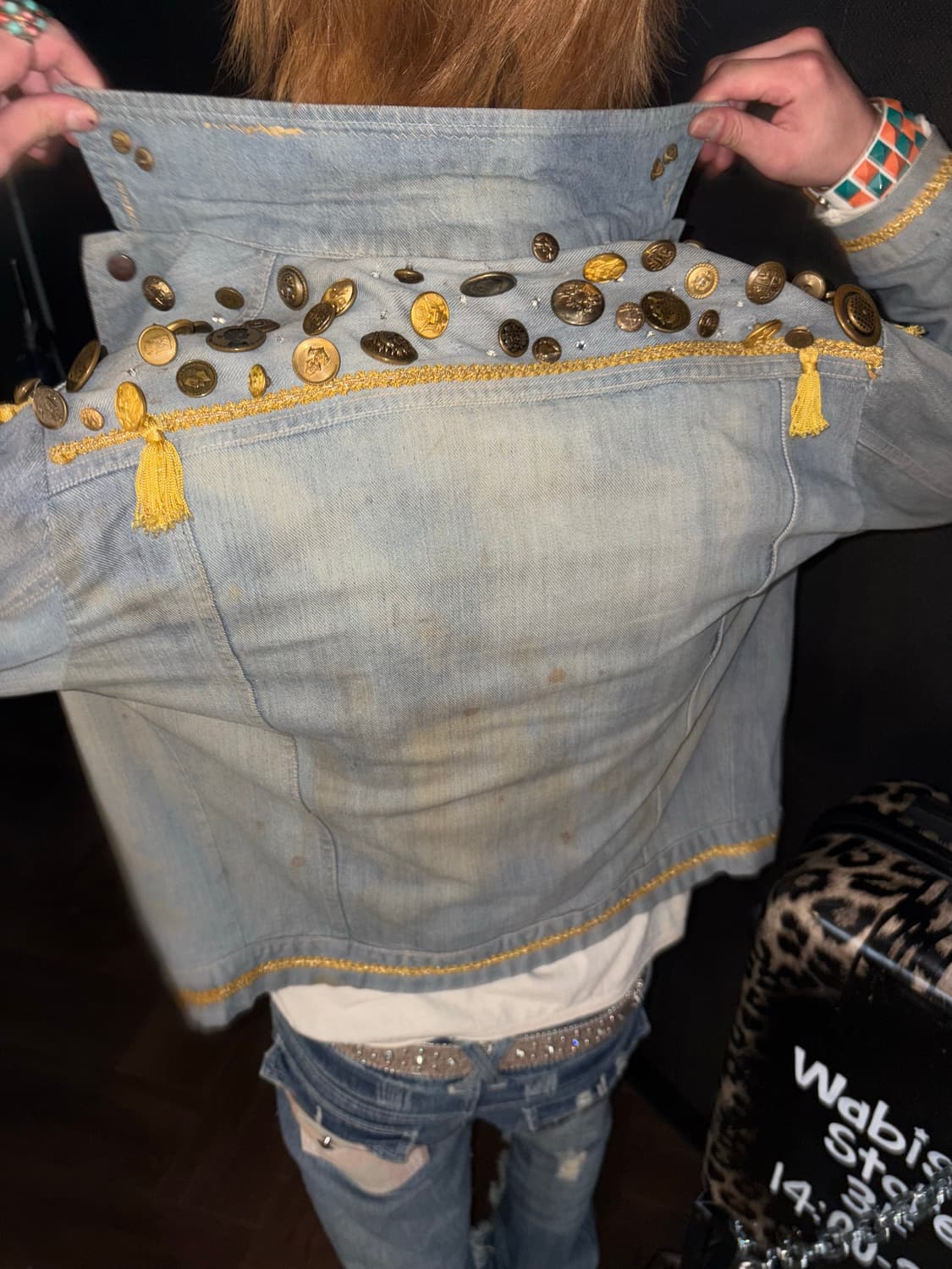 beaded denim jacket 상품이미지7