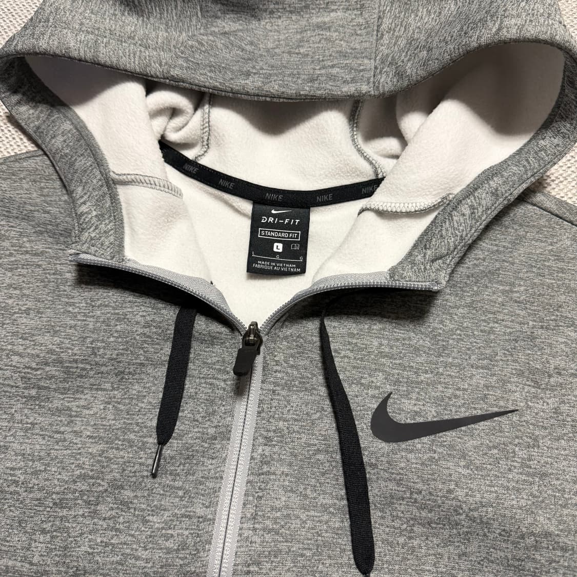 나이키 드라이핏 기모 후드집업 상품이미지2