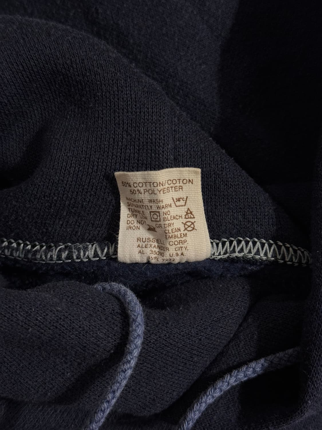 Rare 70s USA Russell Blank Hoodie 상품이미지3