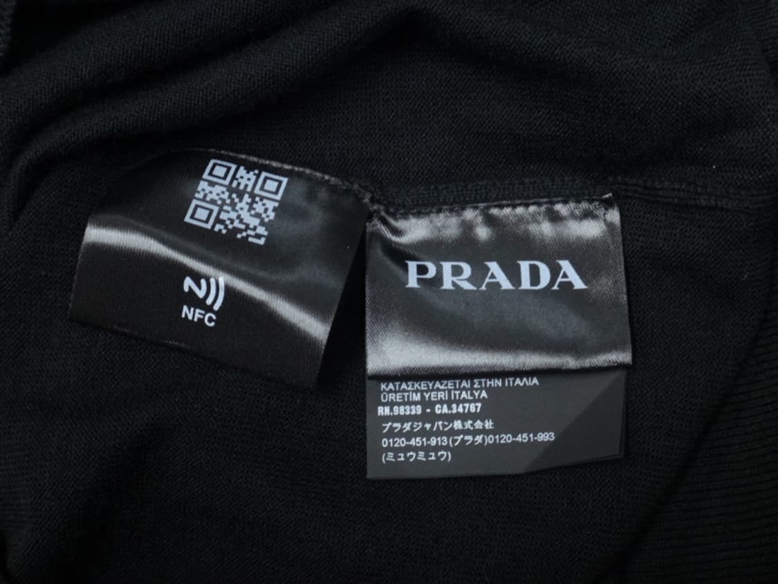 (48/95size) 프라다 PRADA 남성 터틀넥 울 니트 상품이미지7