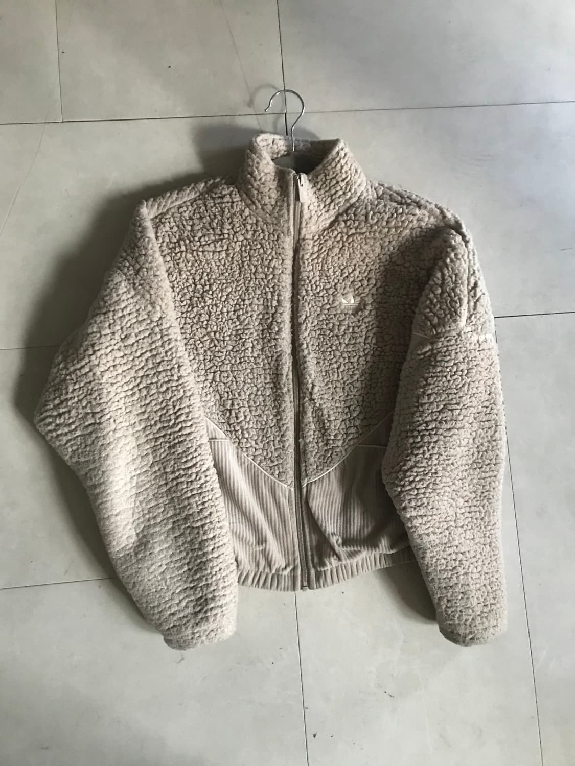 아디다스 베이지 코듀로이 후리스 상품이미지9