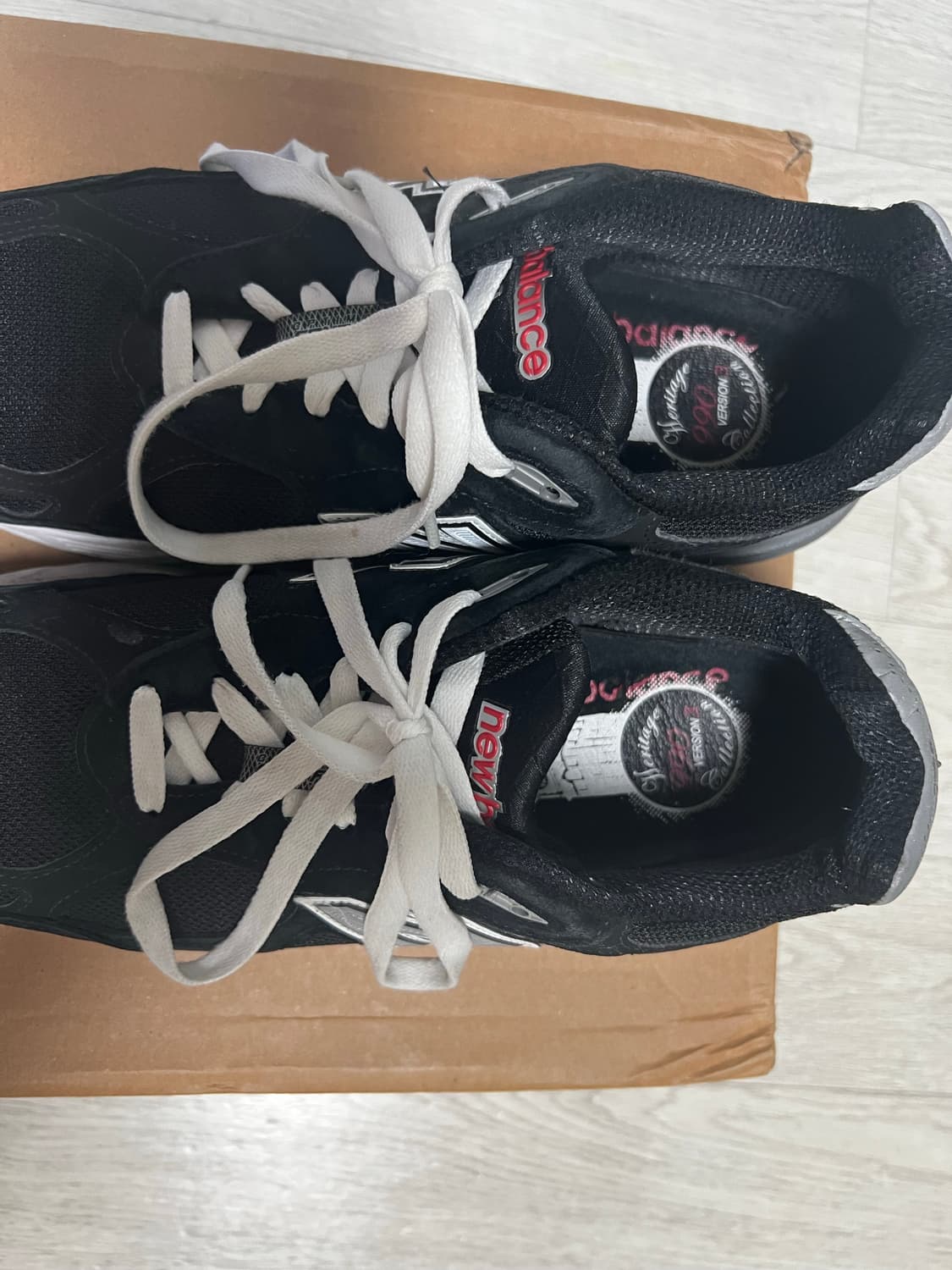 뉴발 990v3 블랙 285 상품이미지2