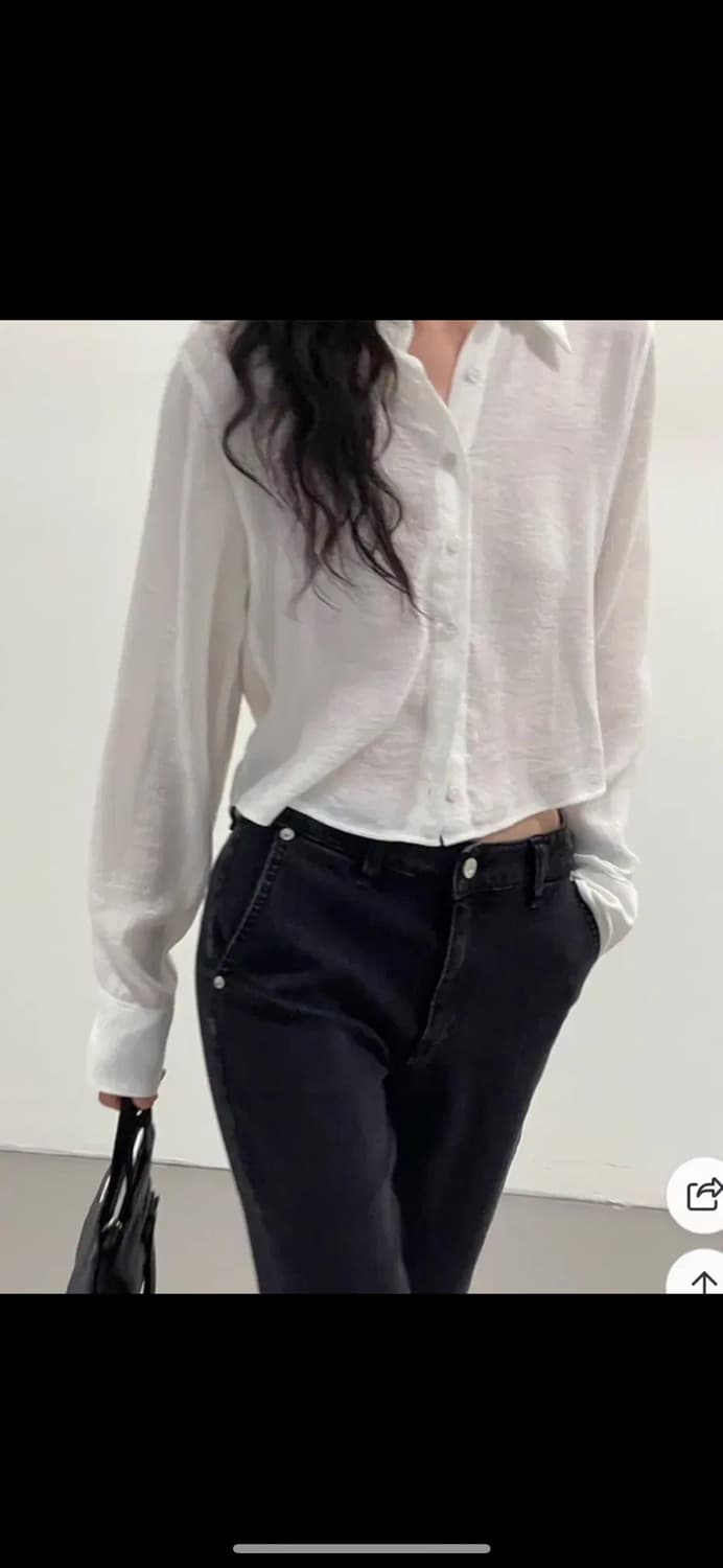 108 파운드 헤이 자수 남방  화이트 상품이미지1