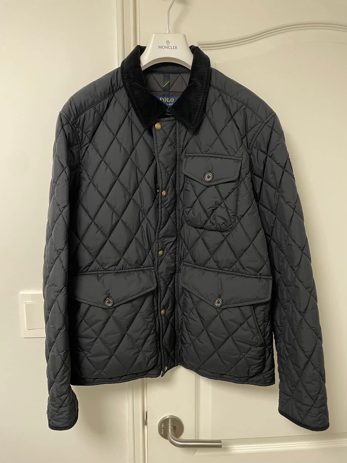 POLO 폴로 랄프로렌 퀼팅 자켓 블랙 L사이즈 상품이미지1