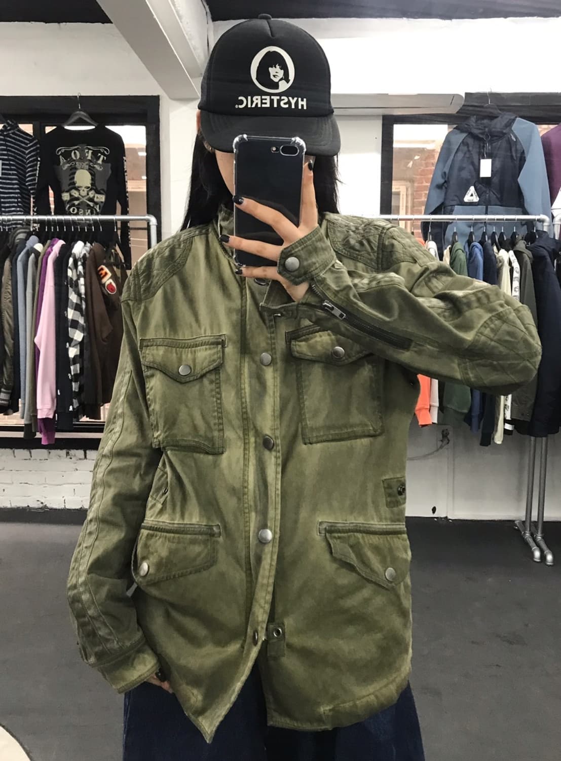 디젤 그런지 밀리터리 자켓 상품이미지2