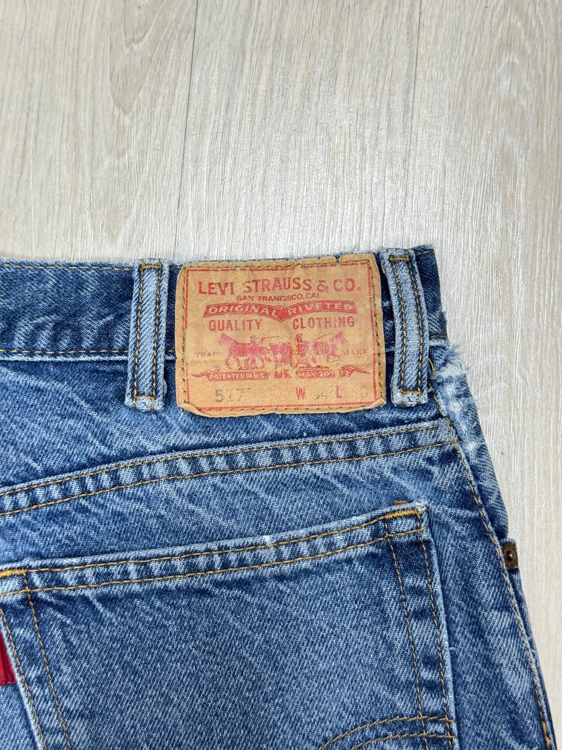 [34/30] 00's 리바이스 517 부츠컷 상품이미지4