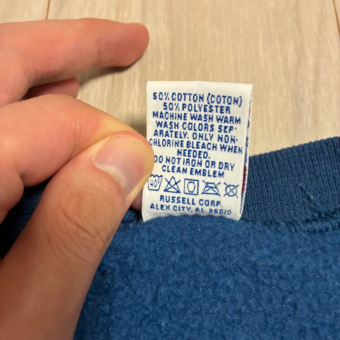 90s 러셀 스웻 XL Made in USA 상품이미지3