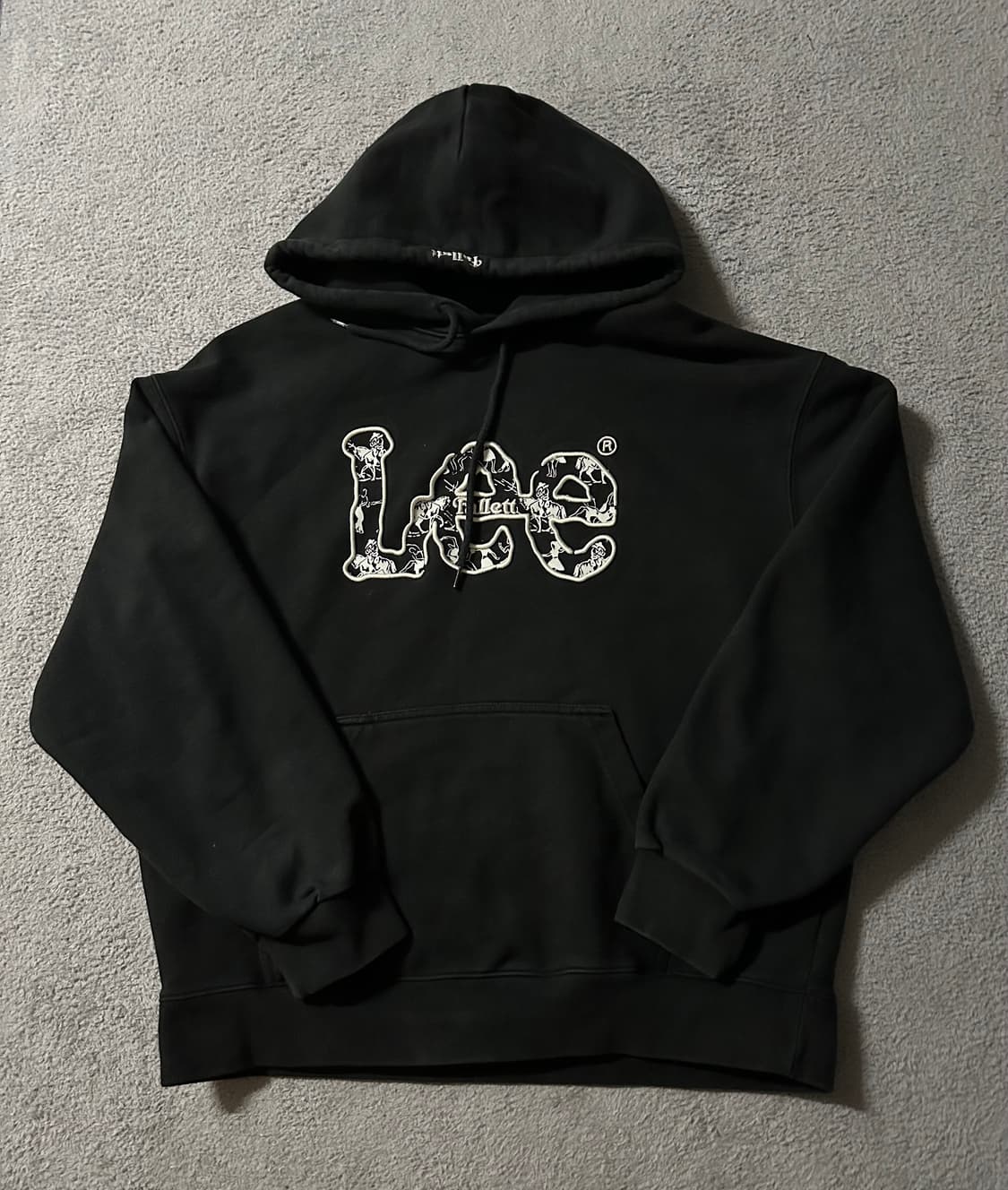 Lee × FALLETT Graphic Hoodie 상품이미지1