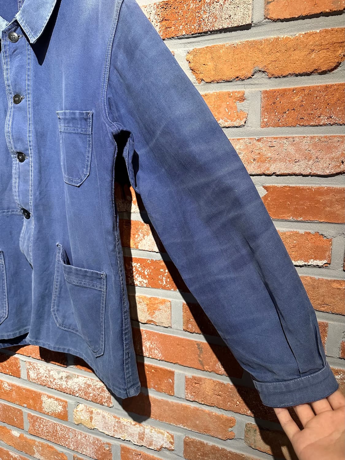 50s 60s 프렌치 빈티지 워크 자켓 상품이미지3