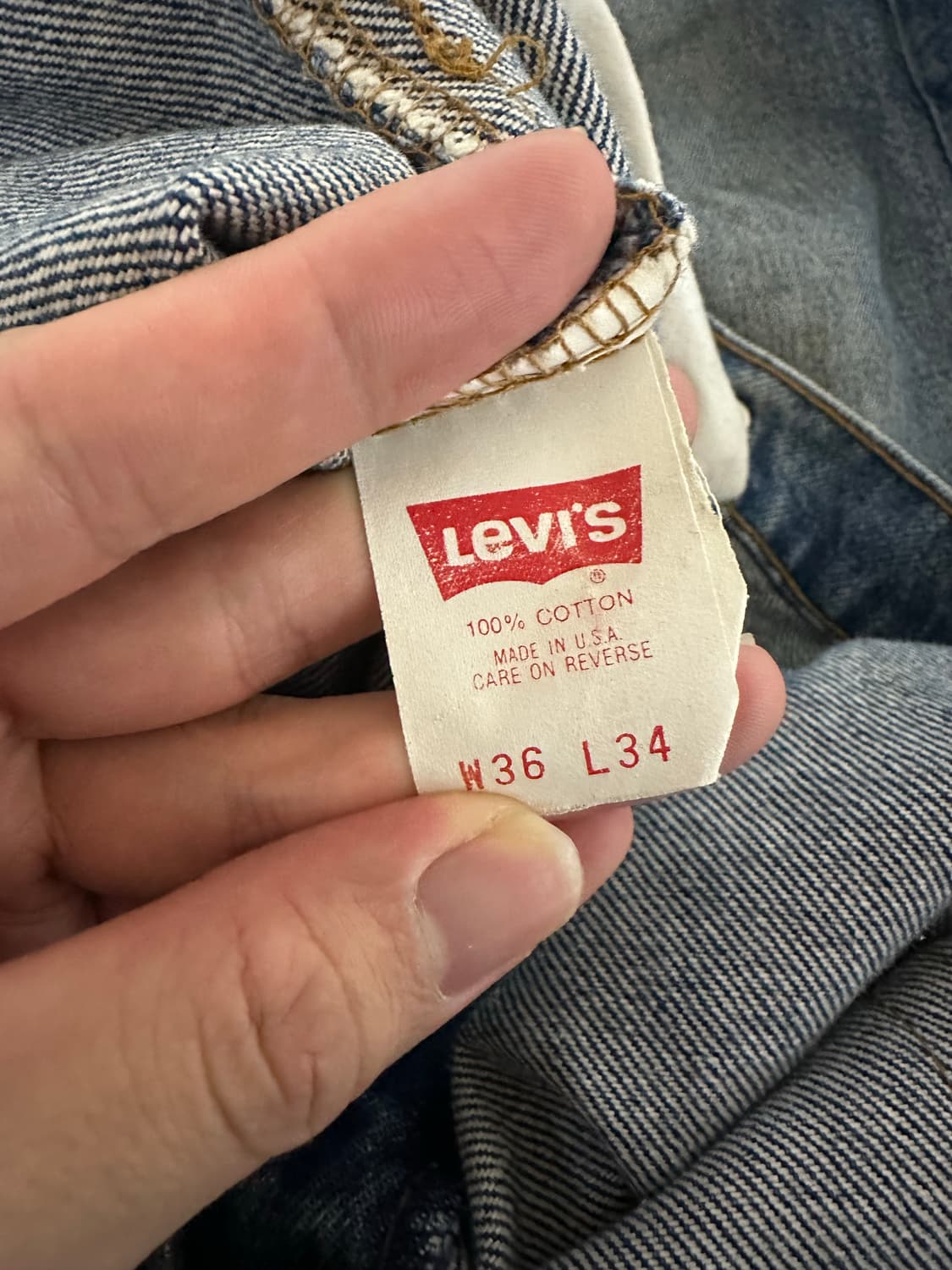Made in usa 90s리바이스 505 36/34 상품이미지5
