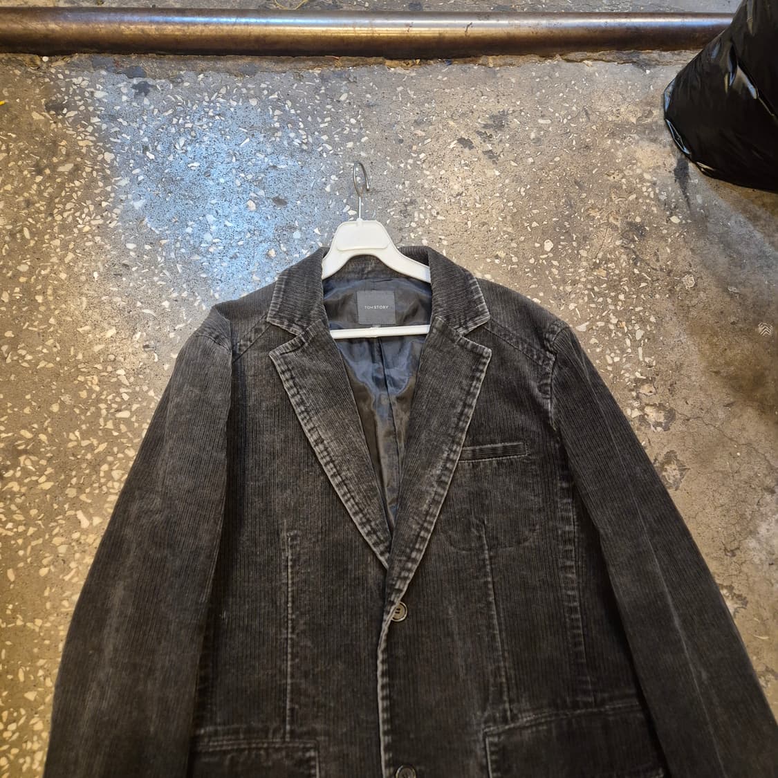 105(착샷잇음) 피그먼트워싱 코듀로이 블레이져  상품이미지6