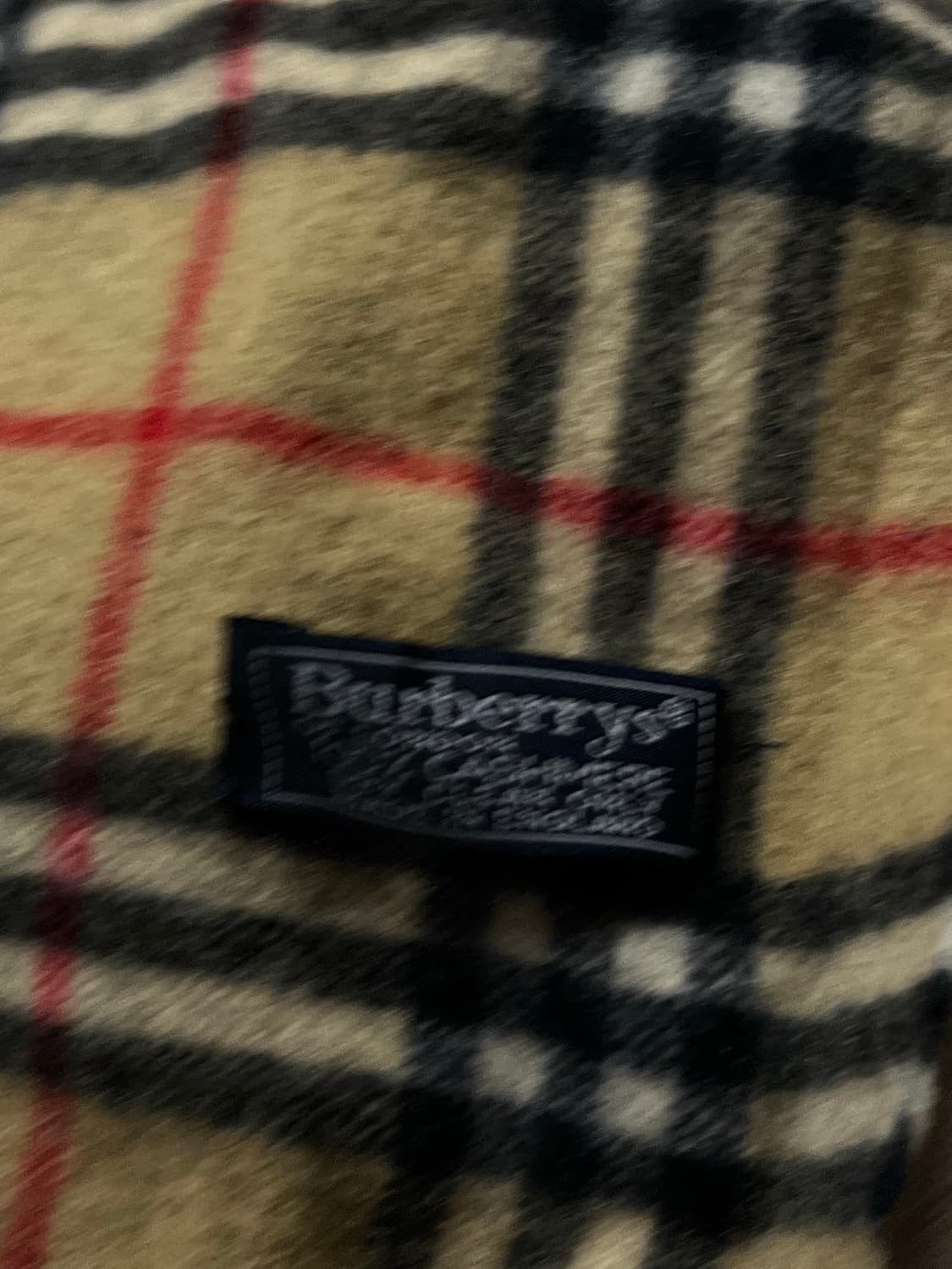 (정품)(100%케시미어) (급처) 버버리 캐시미어 머플러 상품이미지2