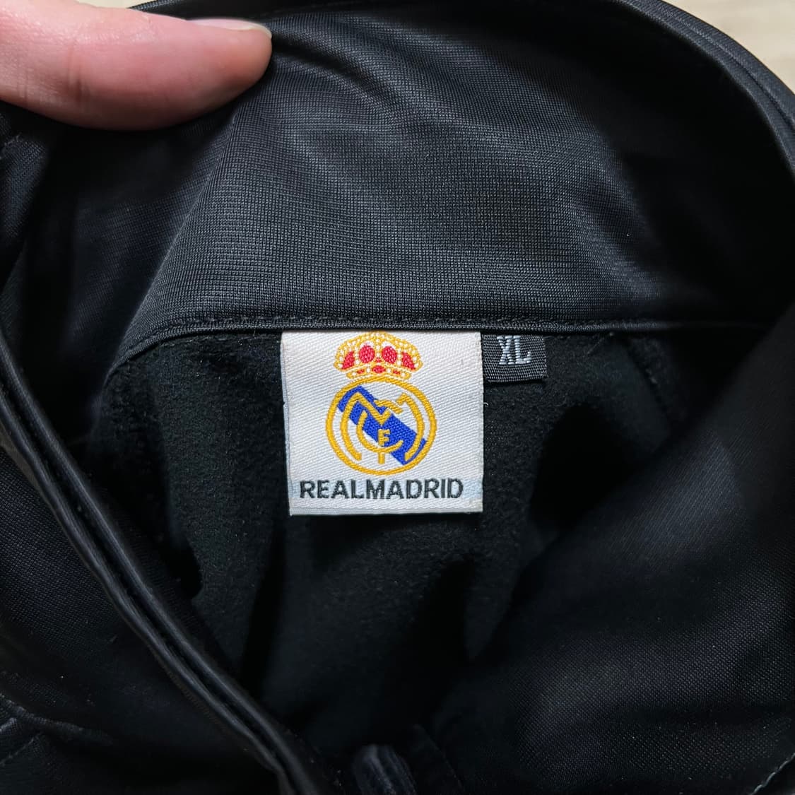 아디다스 레알마드리드 사이드라인 져지 트랙탑 자켓 [블랙] XL/105 상품이미지8