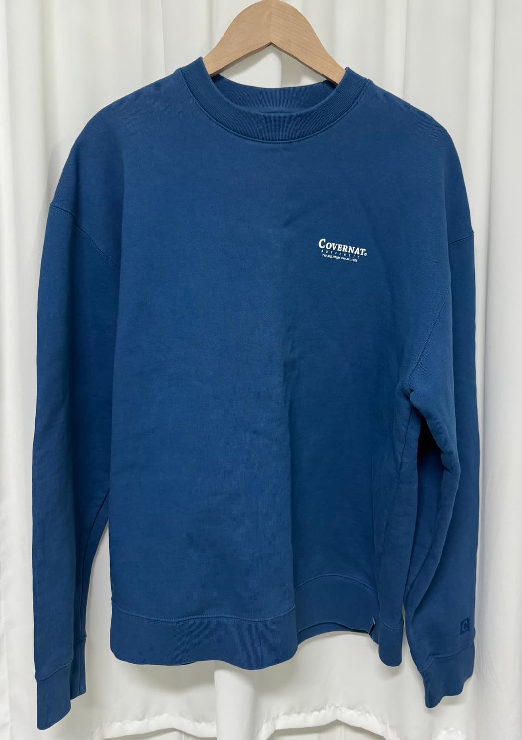 커버낫 블루 맨투맨 상품이미지4