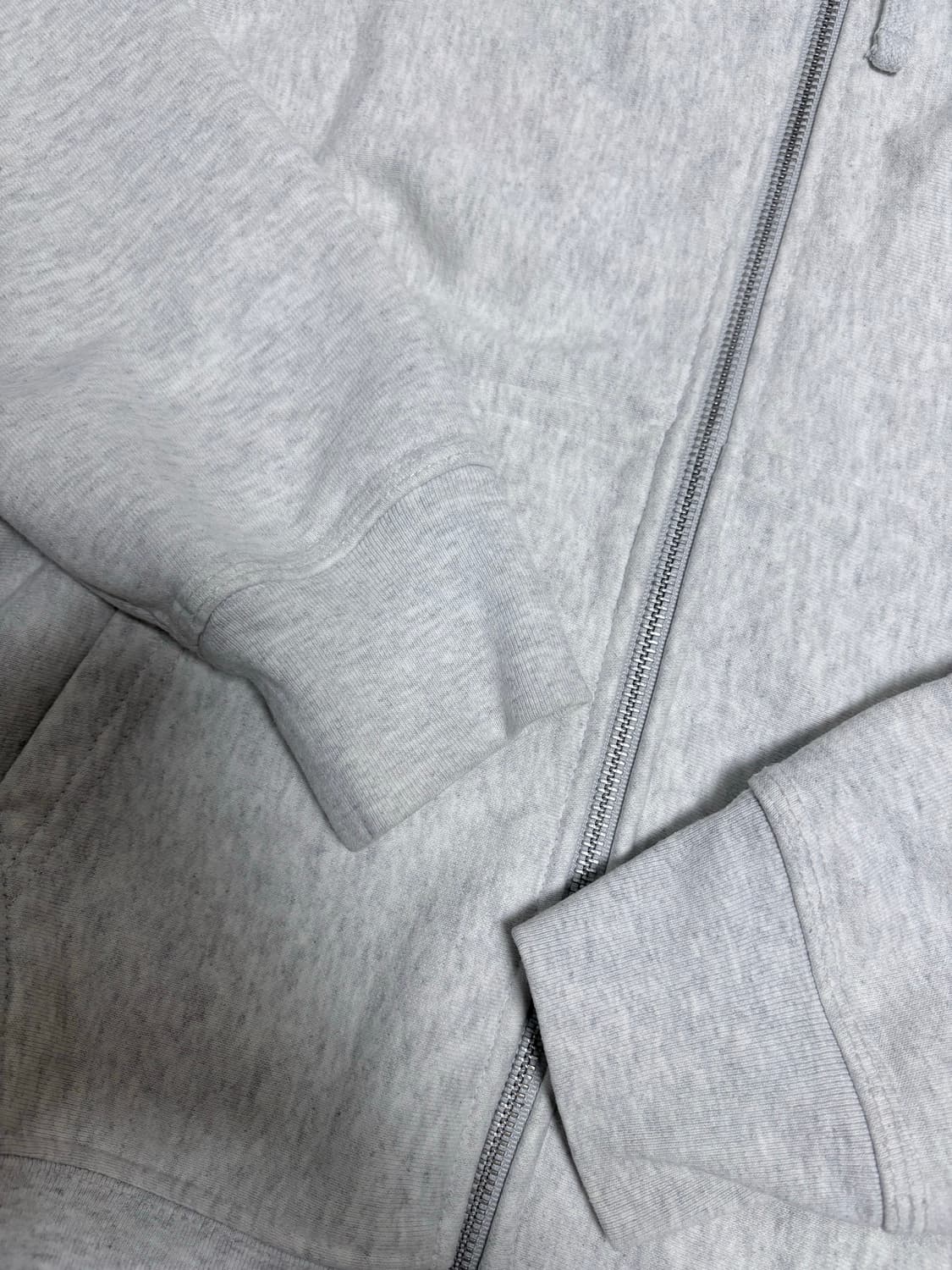 스투시 후드집업 에쉬 해더 색상 (크림산) 상품이미지2