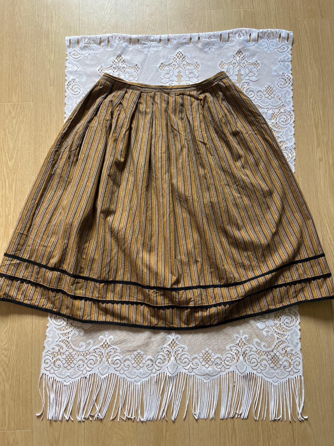 Tyrol Stripe Skirt 상품이미지2