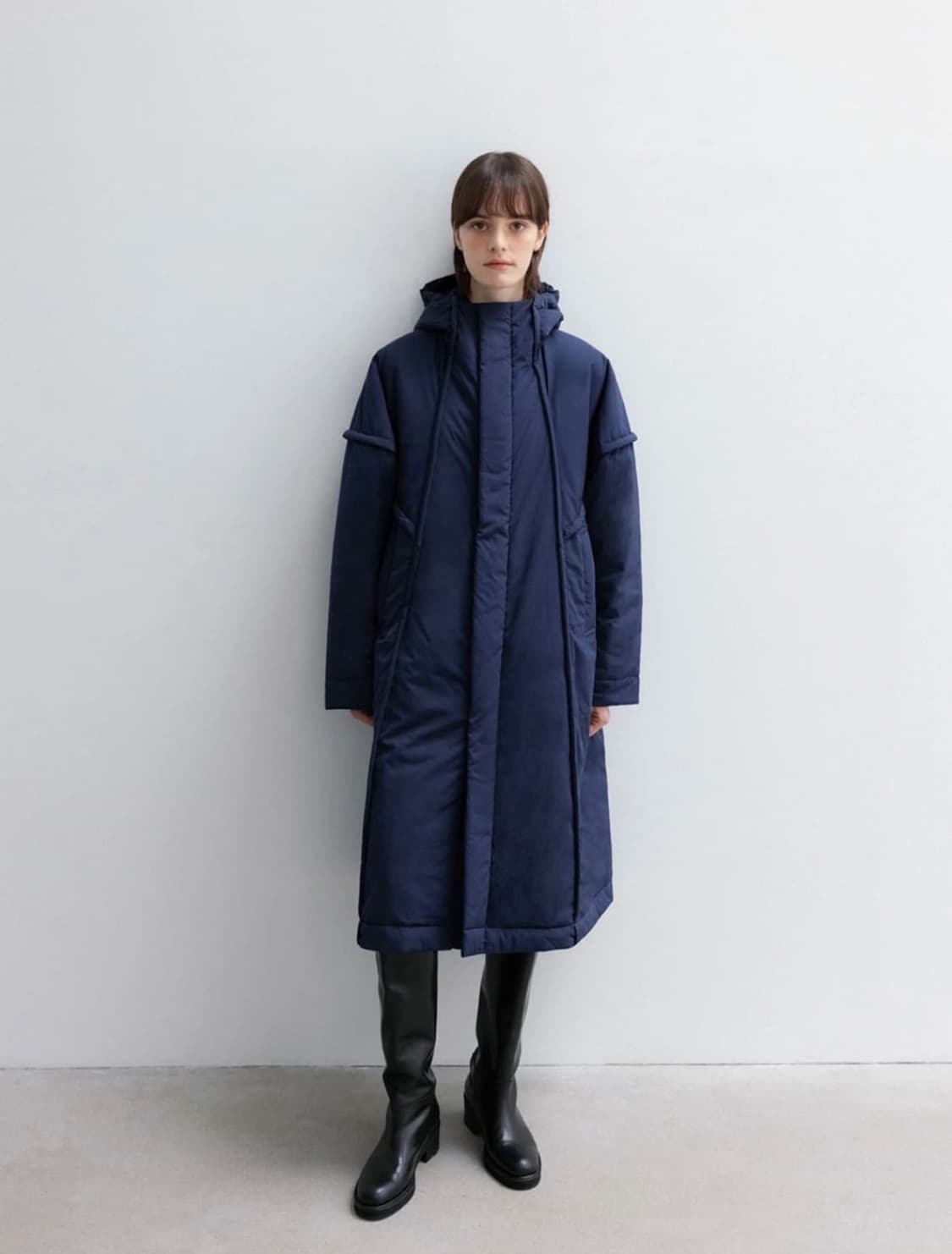 LFM hooded fluf long padding 패딩 상품이미지1