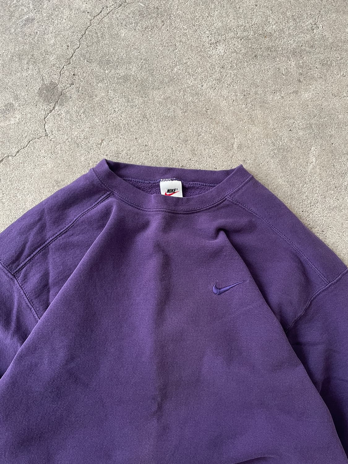 90s Nike Faded Purple Sweatshirt(USA Mad 상품이미지5