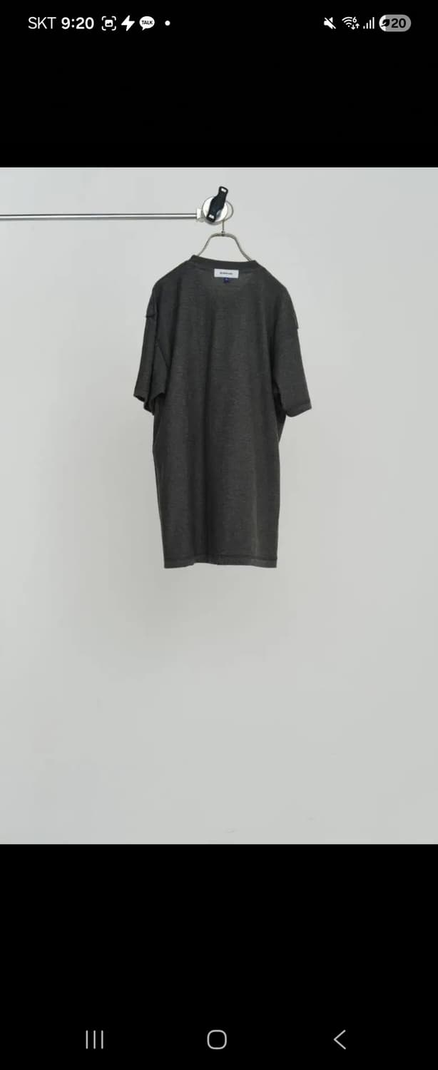 바디송 bodysong 화이트 포니 반팔 s 상품이미지3