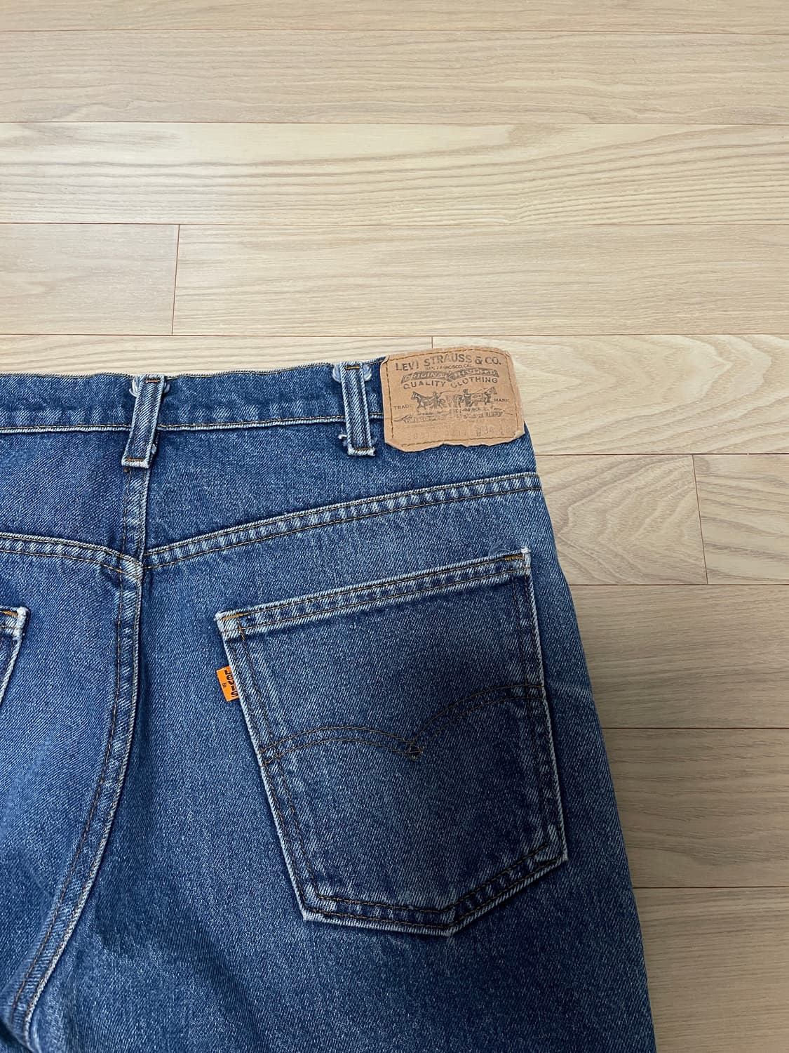 빈티지 리바이스 517 오렌지 탭 팝니다 상품이미지3