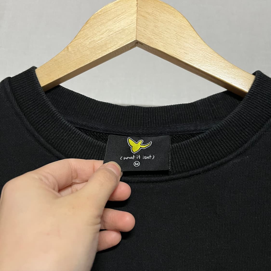 마크곤잘레스 블랙 맨투맨 M 상품이미지3