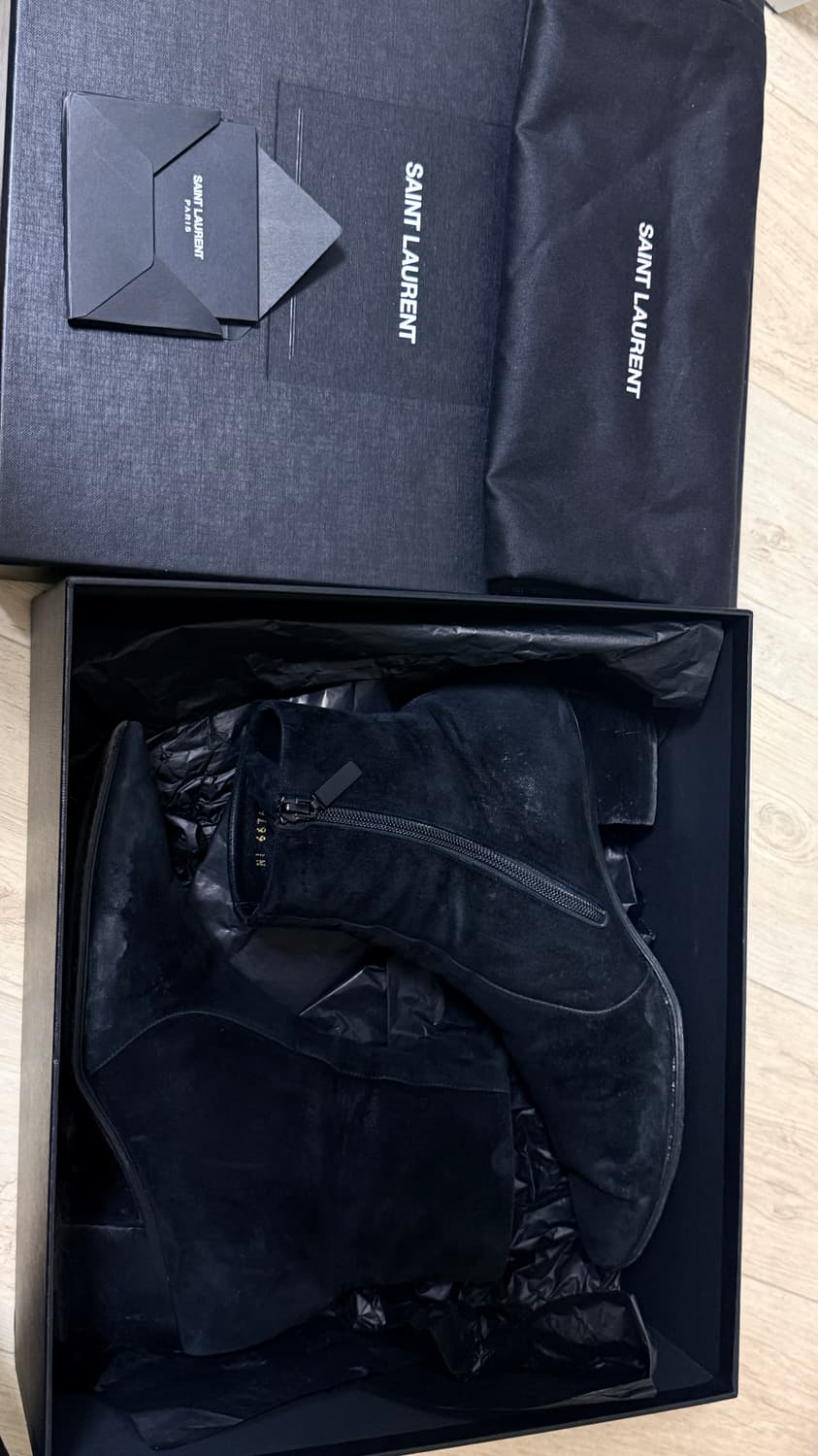 생로랑 바실리 60 스웨이드 부츠 41 상품이미지1