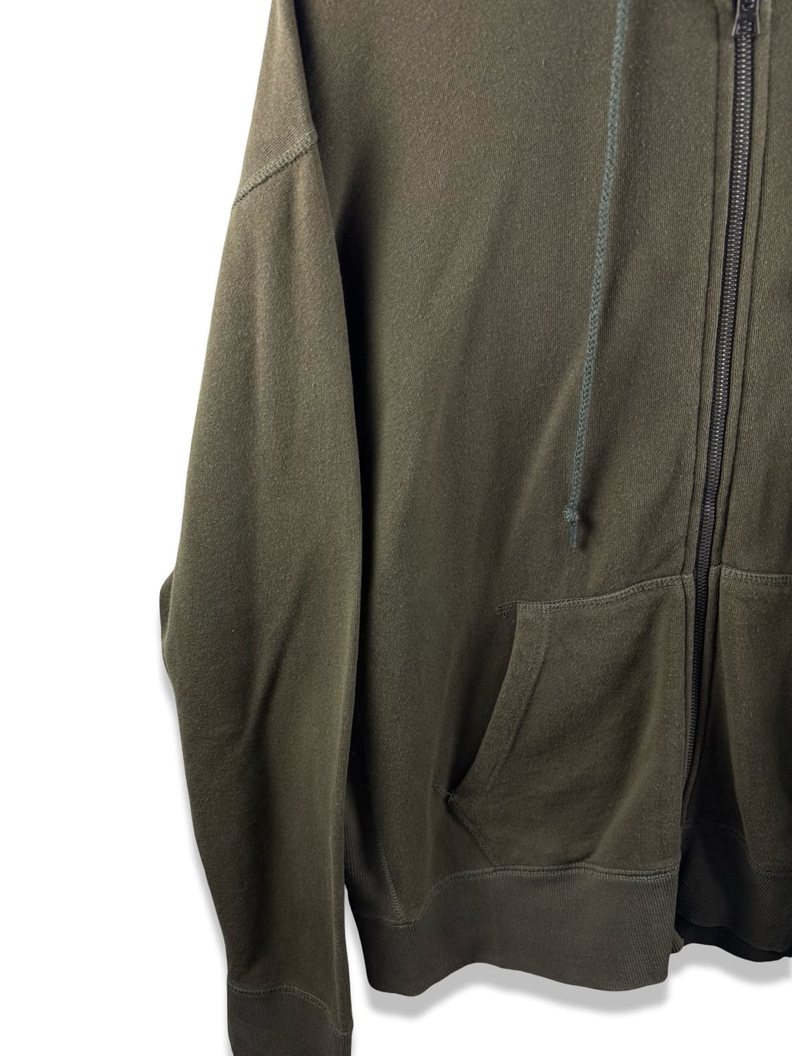 알파인더스트리 카키 후드집업2490 상품이미지5