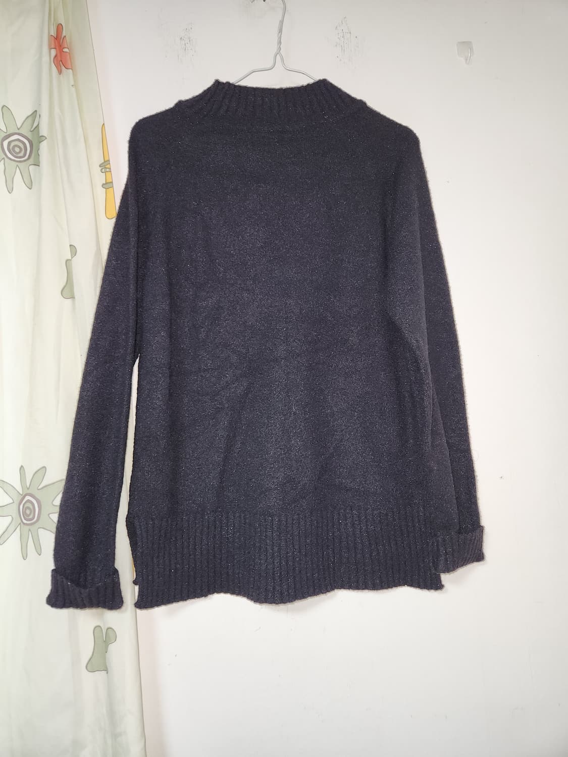 지오송지오 여성 모크넥 니트 스웨터 블랙55 상품이미지2