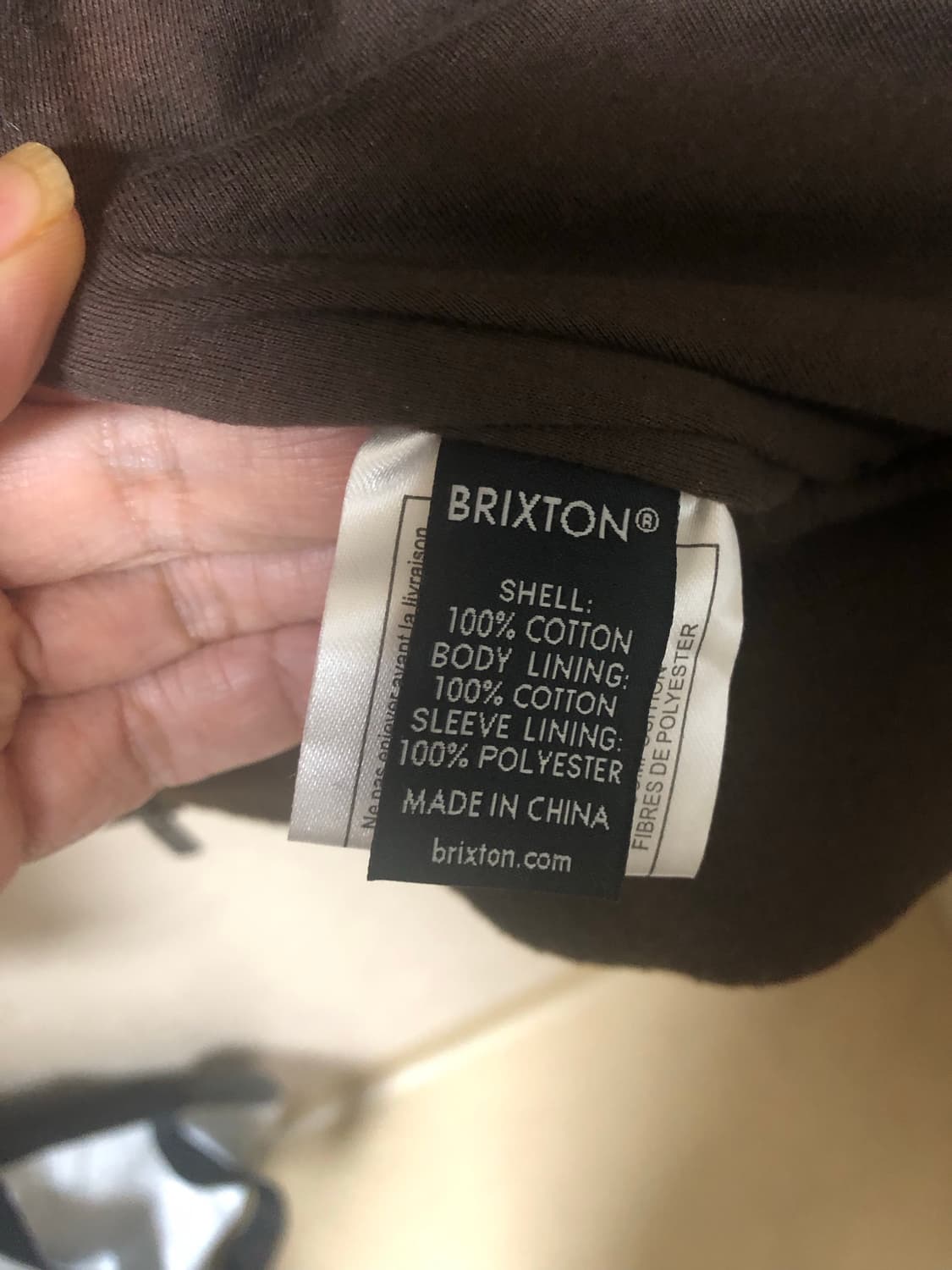 브릭스톤 퀼팅 봄버자켓 S (95) 상품이미지5