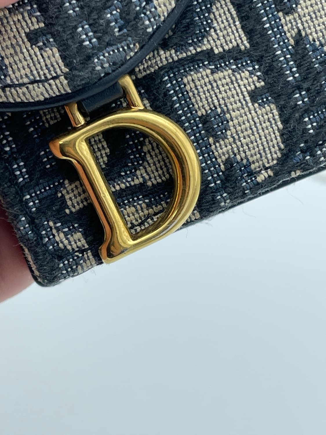 [ 새상품 / 풀구성 ] 디올 오블리크 새들 플랩 카드지갑  상품이미지5