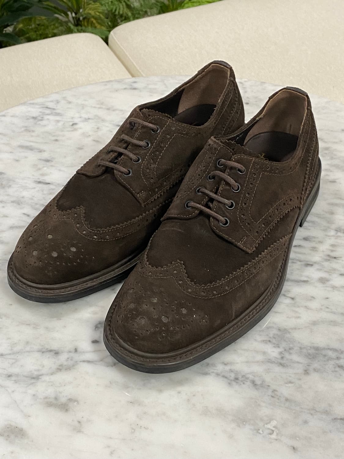 Josepht 조셉트 스웨이드 옥스포드 윙팁 구두 (비브람솔) 270 상품이미지1