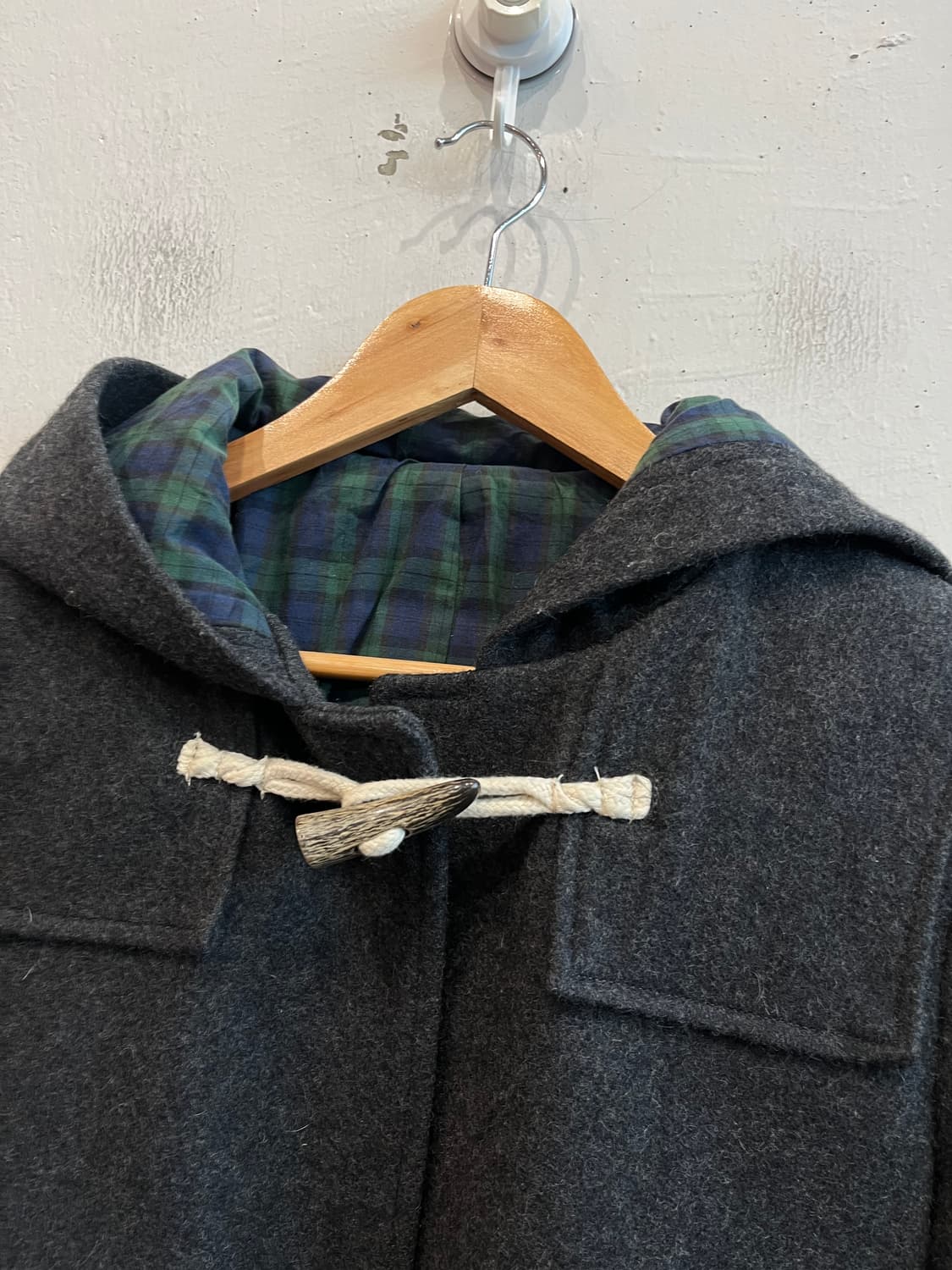 Made in JAPAN 울 더플 코트 상품이미지2