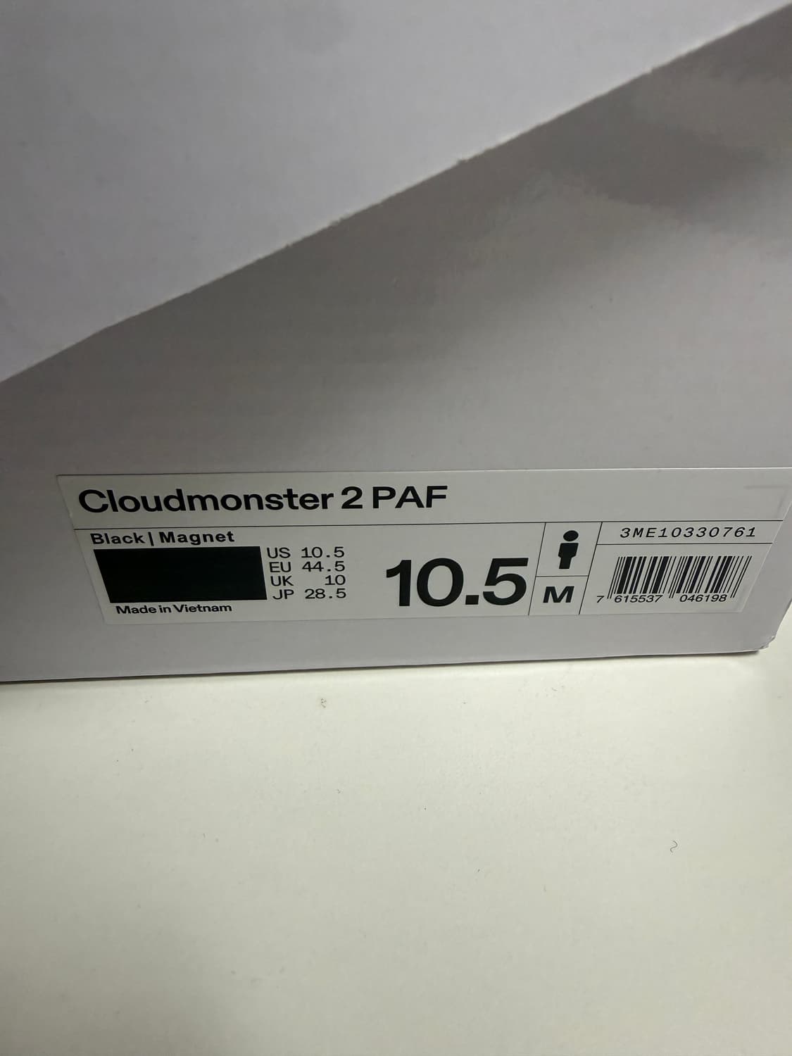 [285]파프 온러닝 클라우드몬스터2 블랙 마그넷 상품이미지6