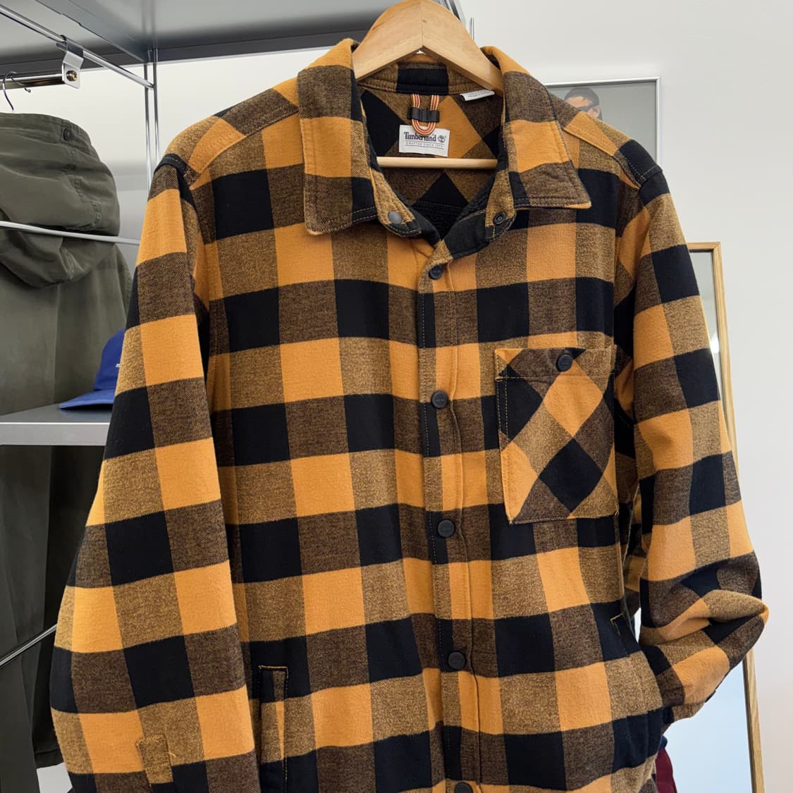 팀버랜드 럼버잭 쉐르파 플란넬 자켓 (XL)   상품이미지2