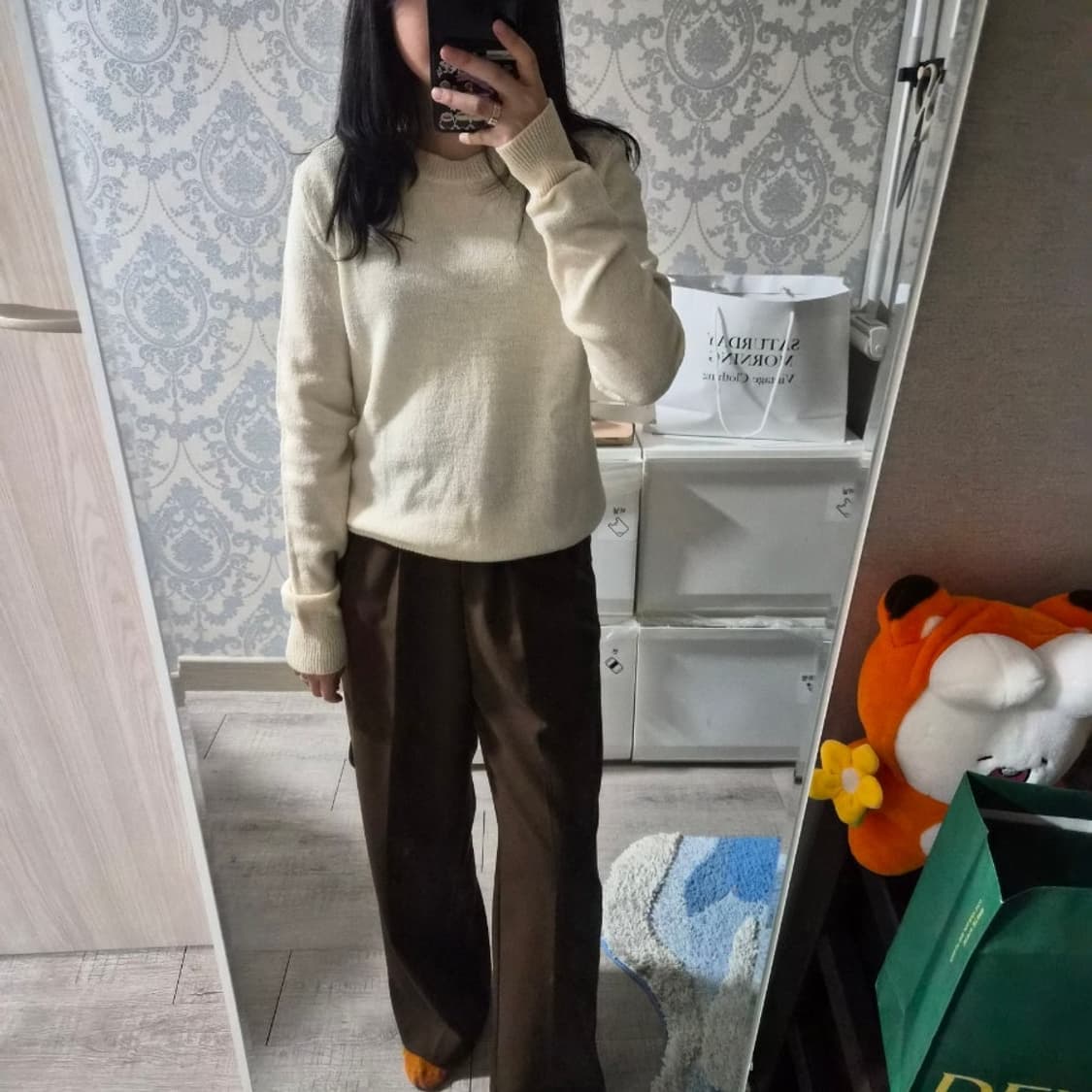 아페쎄 니트 사이즈 85 상품이미지1