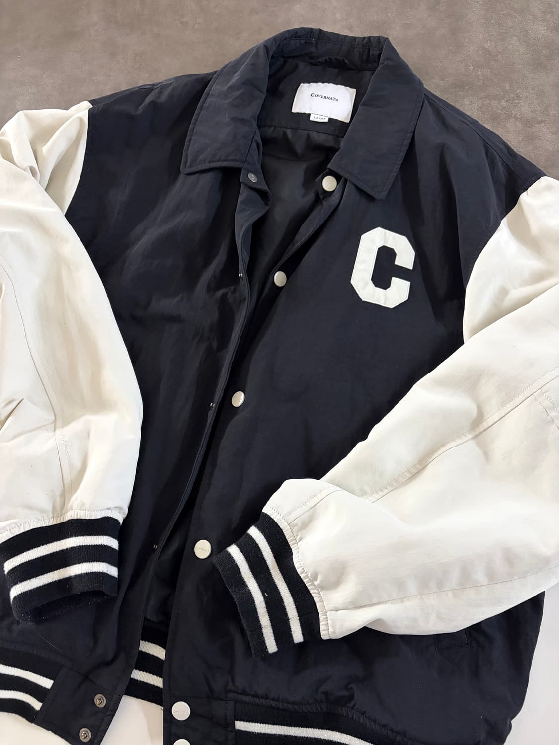 커버낫 바시티자켓 L 상품이미지1