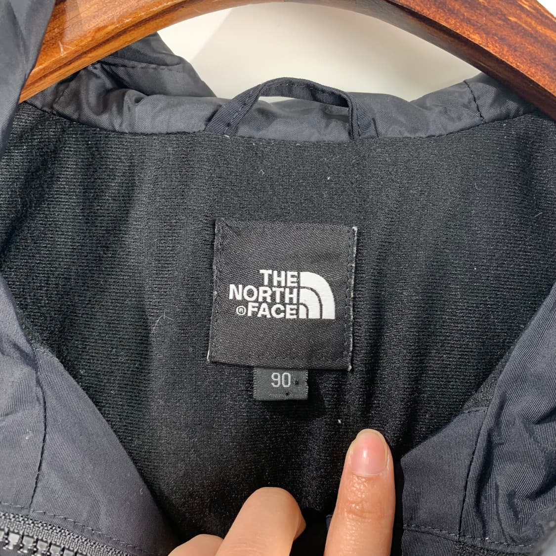 노스페이스 블랙 윈드 바람막이 자켓 상품이미지8