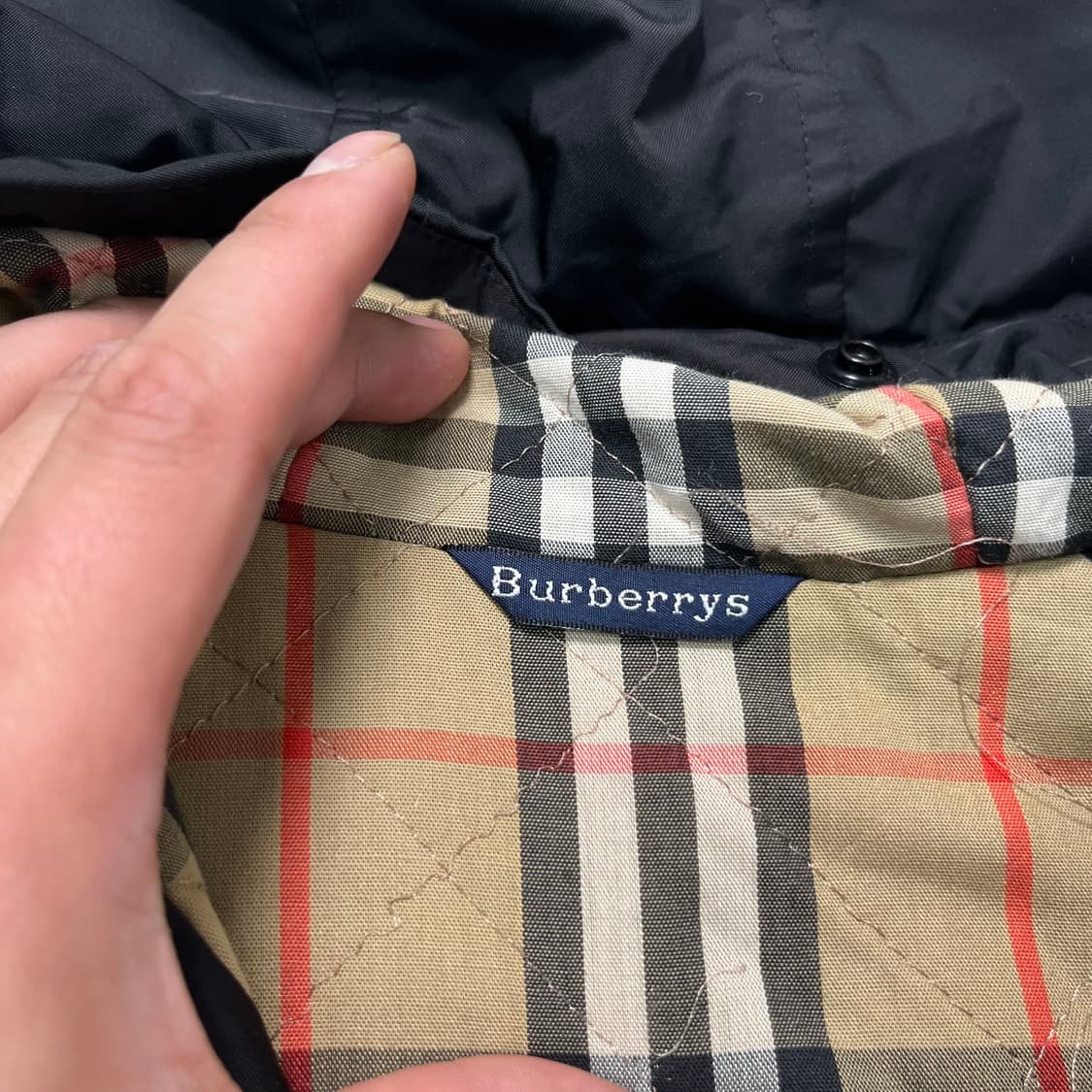 100 버버리 90s 누빔 코치 자켓 상품이미지3