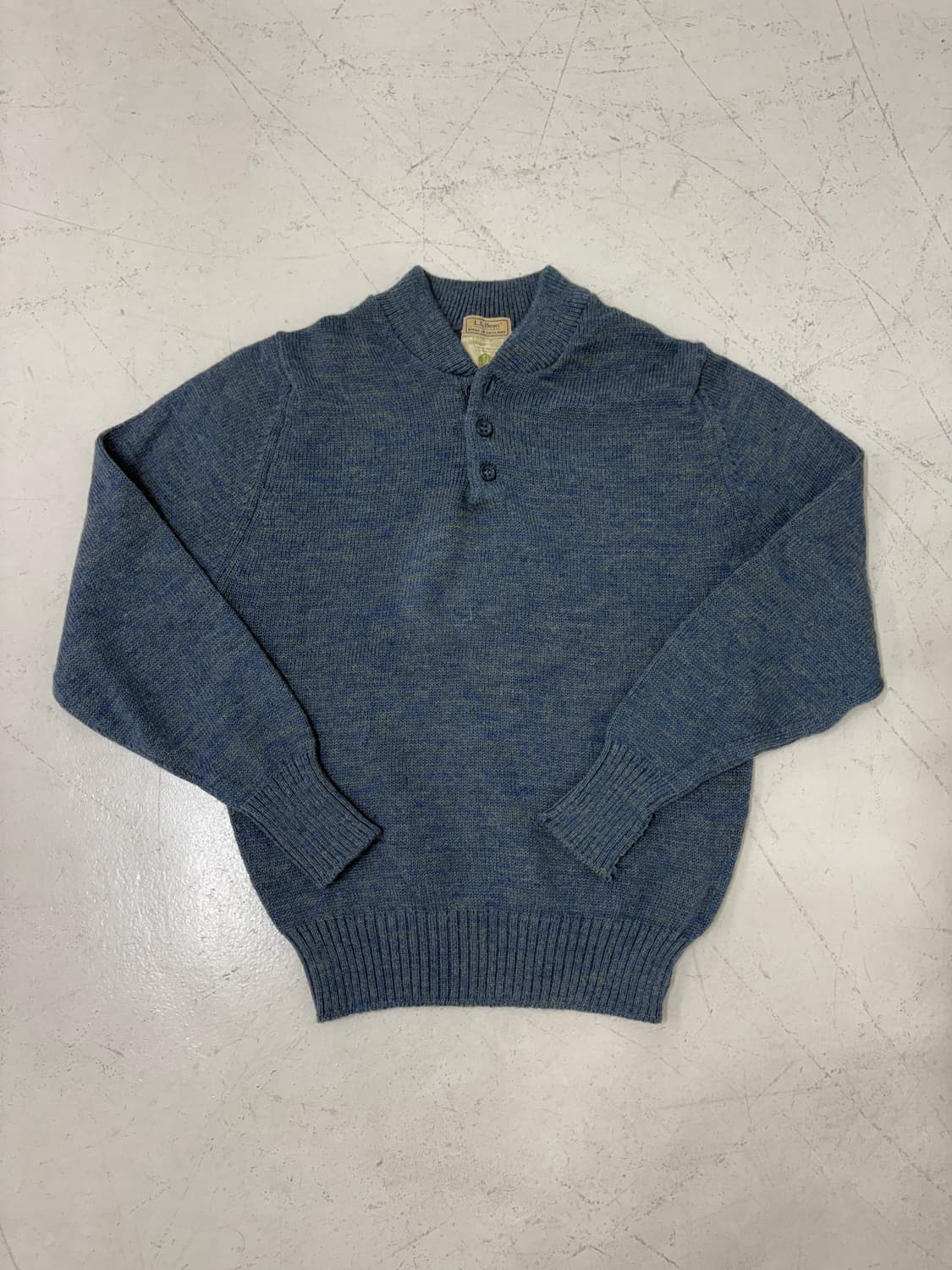 80‘s LL Bean British wool Sweater. 상품이미지1