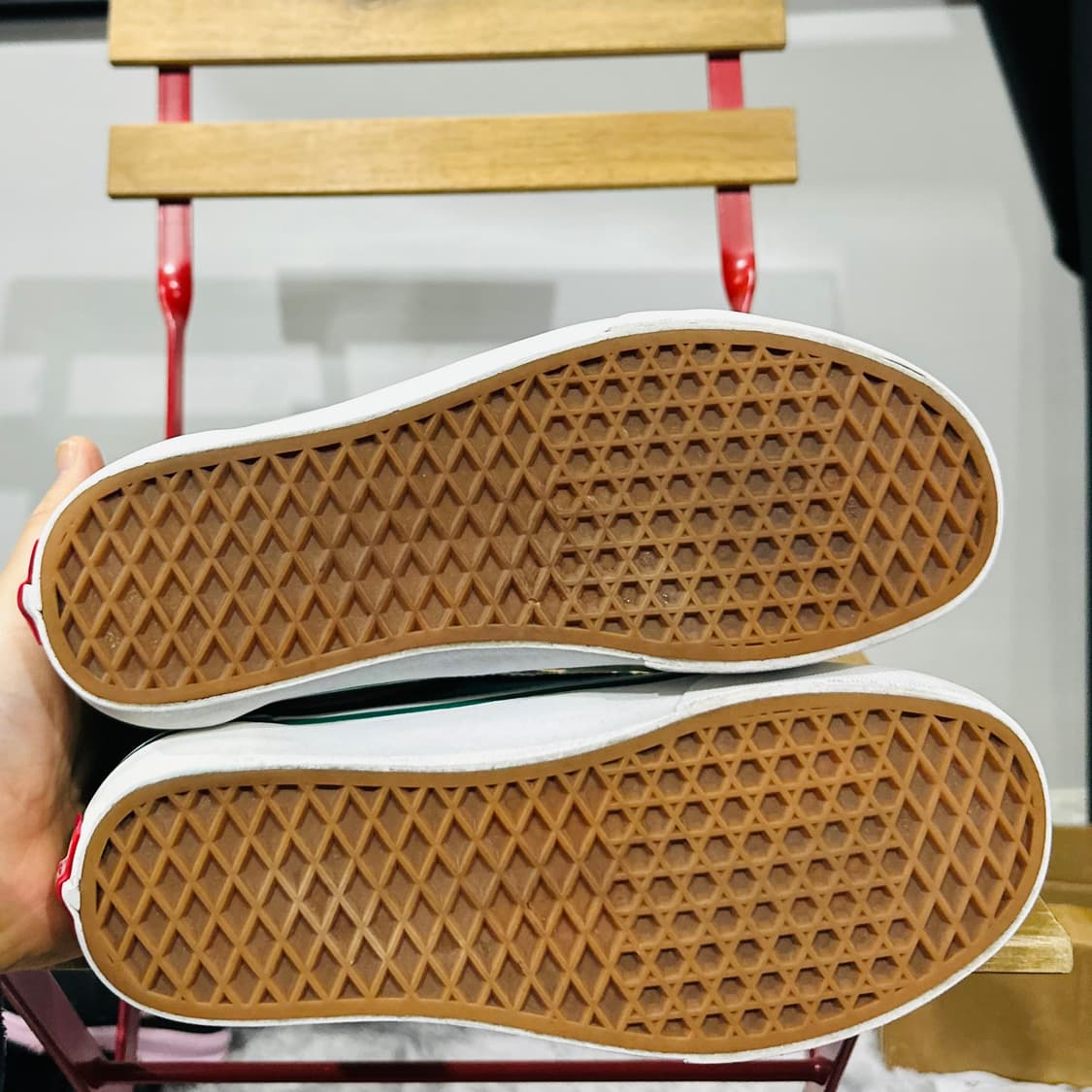 270) 반스 운동화 남성 남자 신발 올드스쿨 그린 스웨이드 상품이미지6