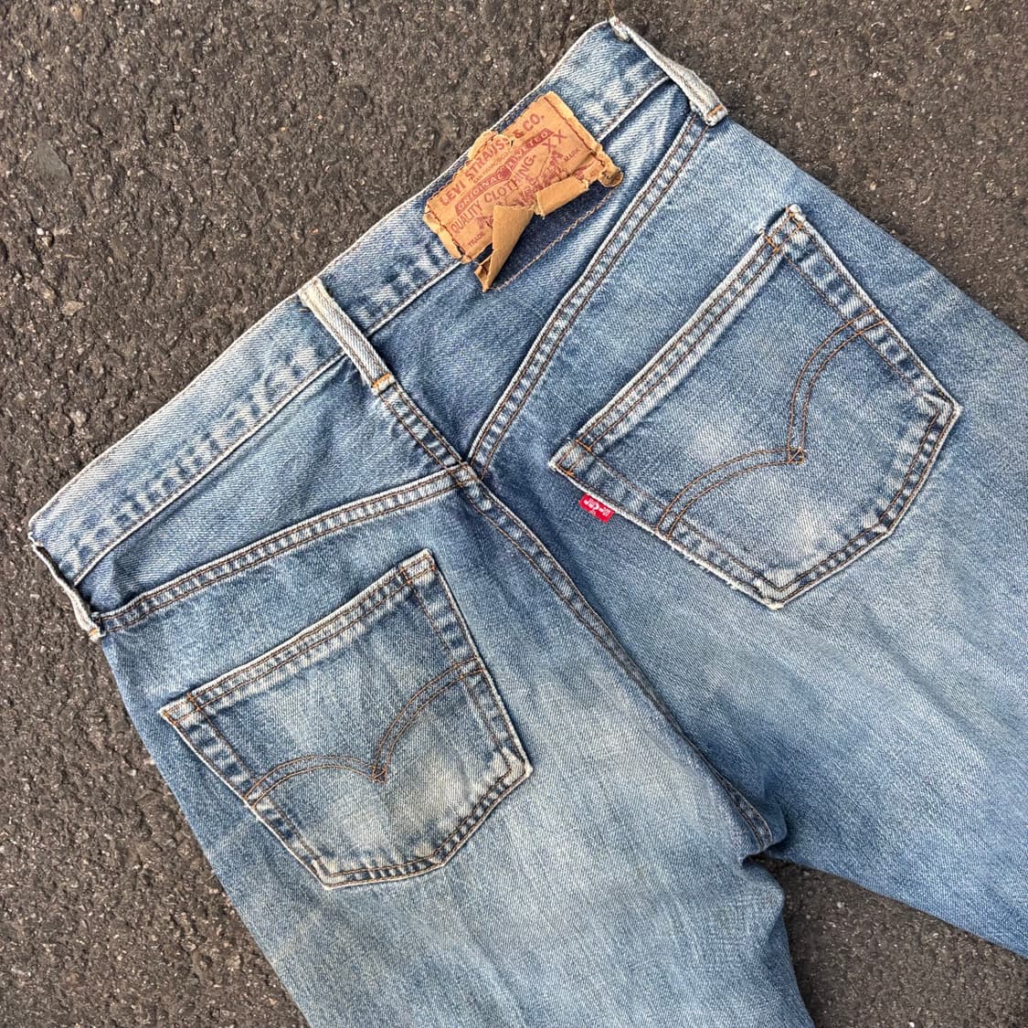 일본 리바이스 502 빅e 셀비지 상품이미지9